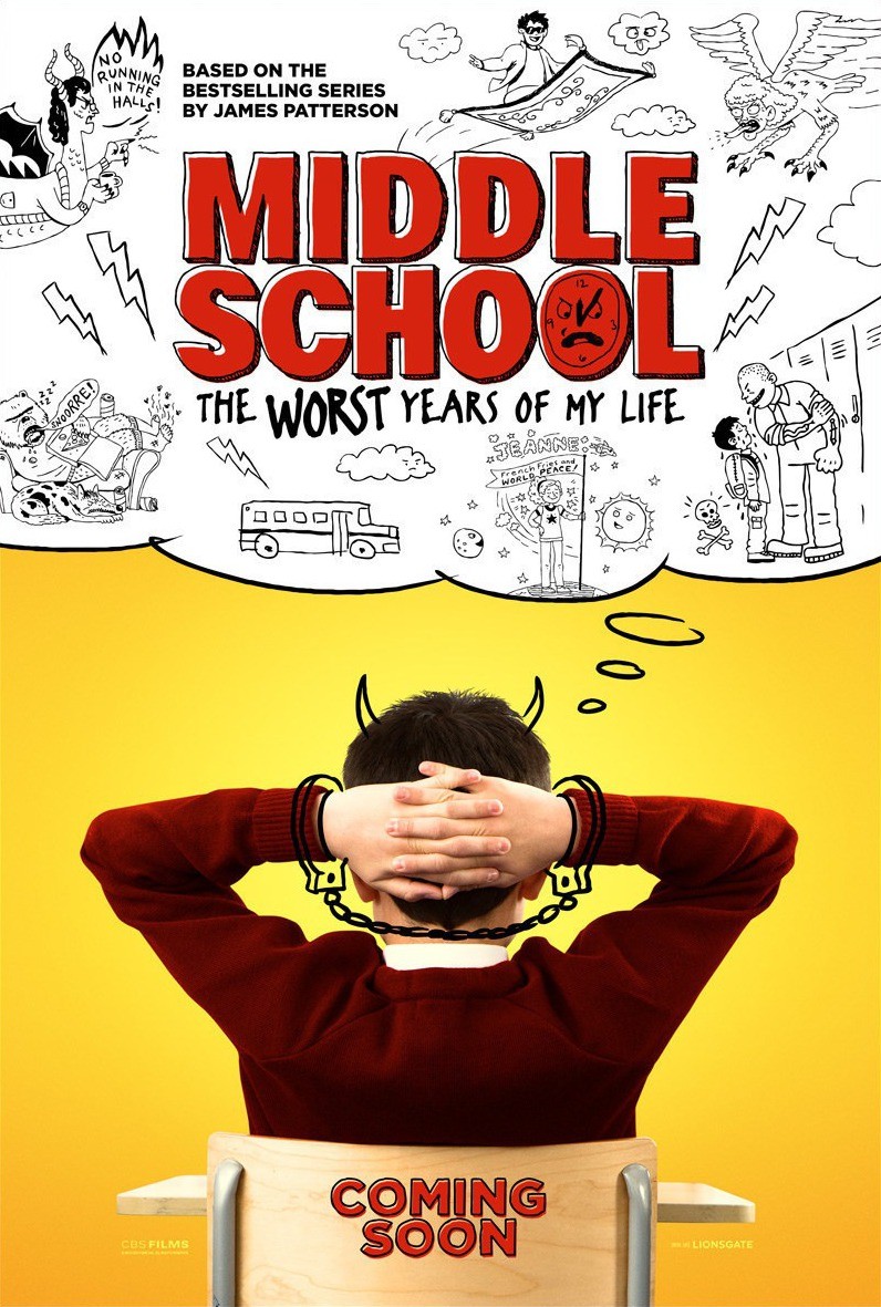Poster of CBS Films' Middle School: The Worst Years of My Life (2016)