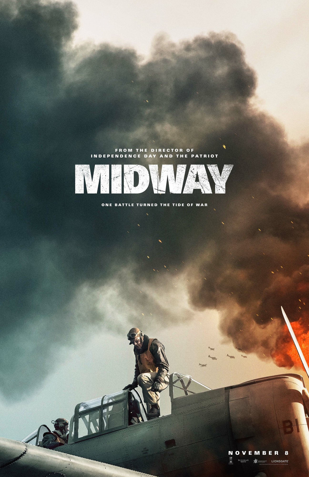 Poster of Lionsgate's Midway (2019)