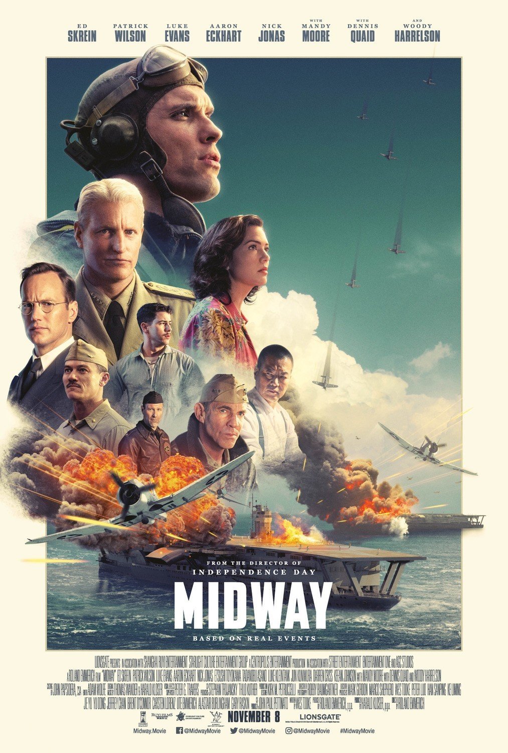 Poster of Lionsgate's Midway (2019)