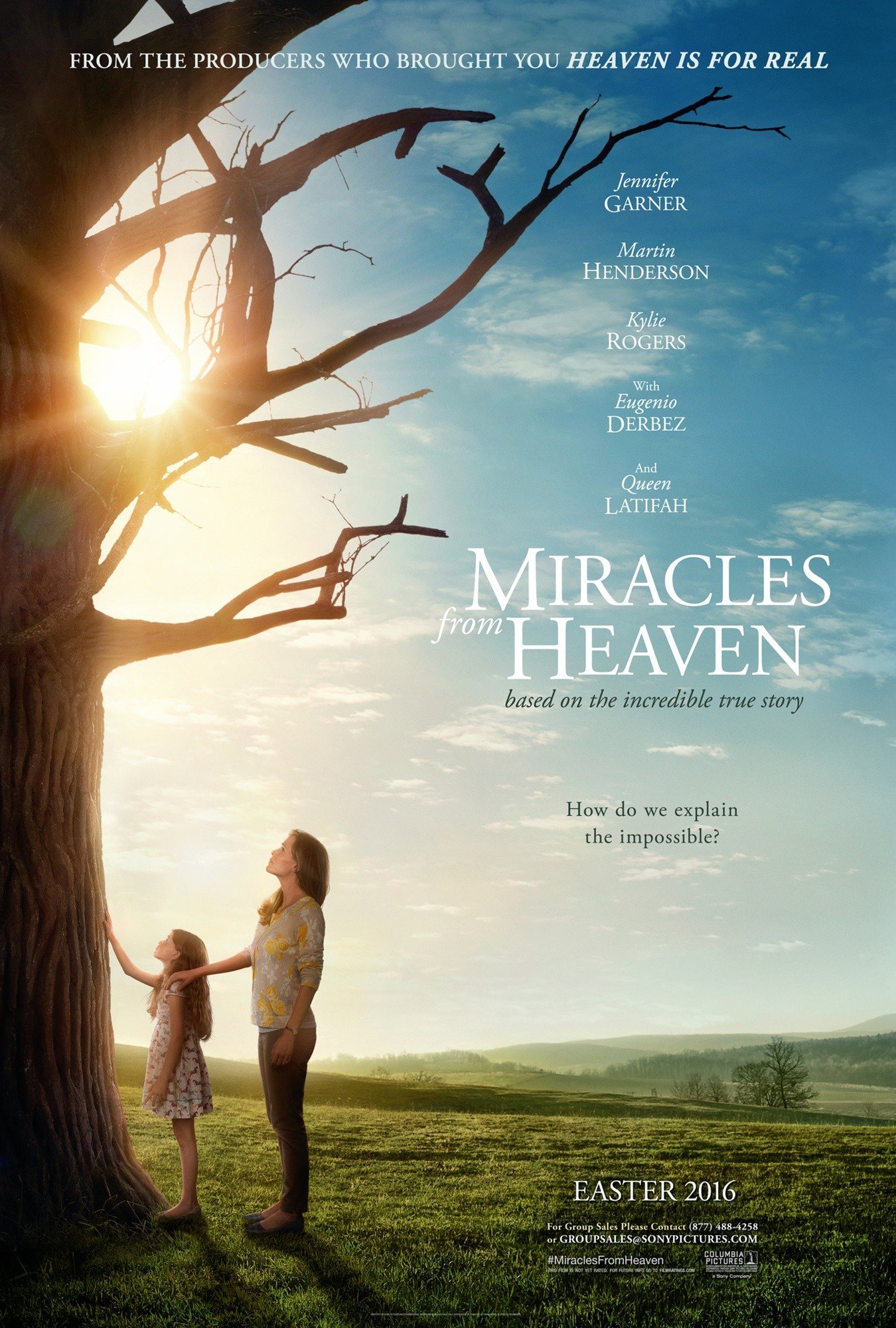 Poster of TriStar Pictures' Miracles from Heaven (2016)