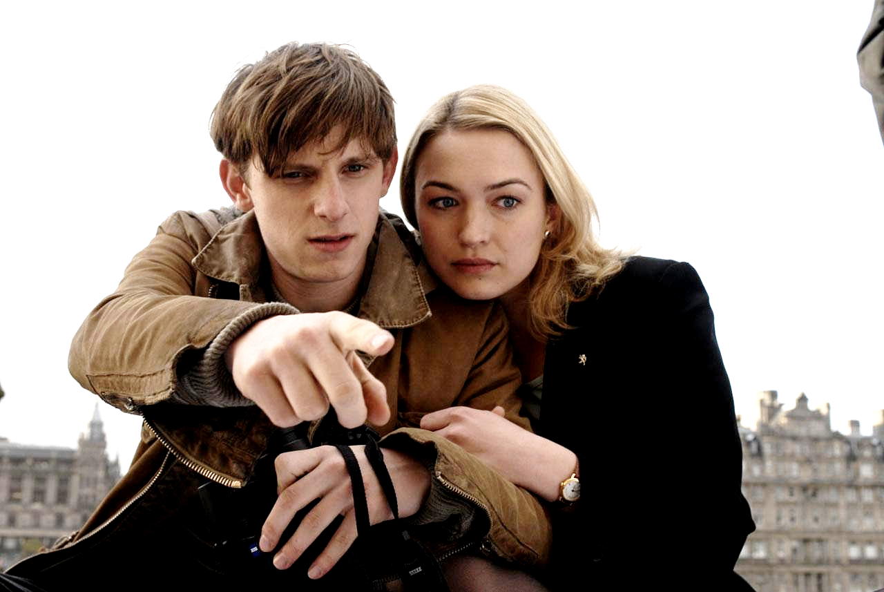Jamie Bell stars as Hallam Foe and Sophia Myles stars as Kate Breck in Magnolia Pictures' Mister Foe (2008)