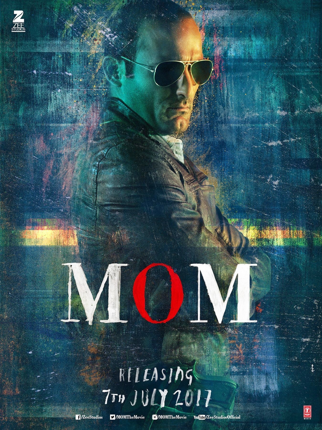 Poster of Zee Studios' Mom (2017)