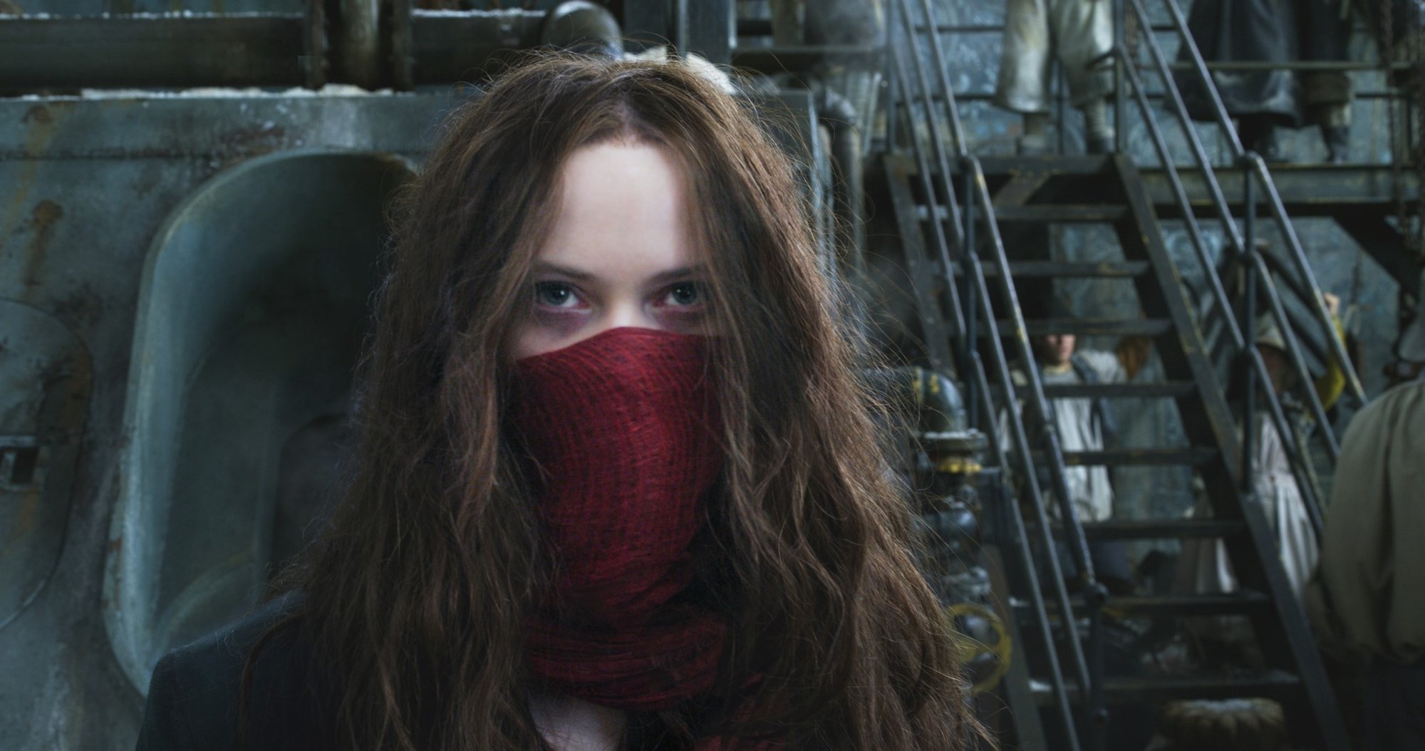 Hera Hilmar stars as Hester Shaw in Universal Pictures' Mortal Engines (2018)