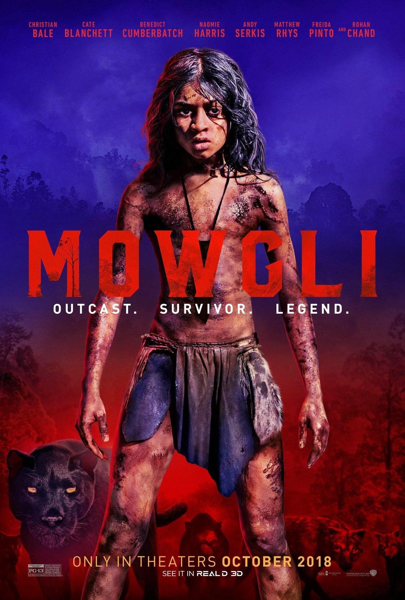 Poster of Netflix' Mowgli: Legend of the Jungle (2018)