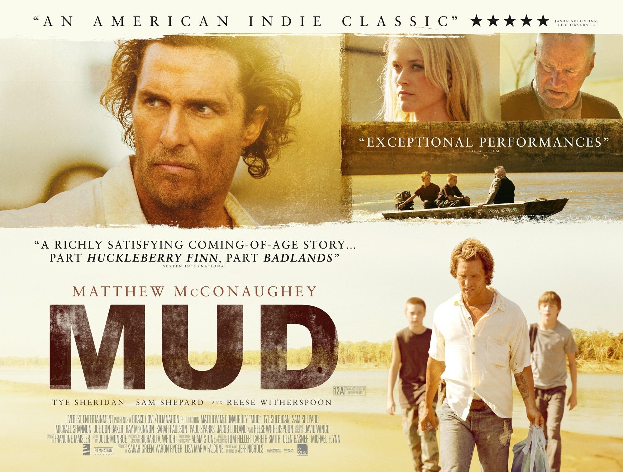 Poster of Roadside Attractions' Mud (2013)