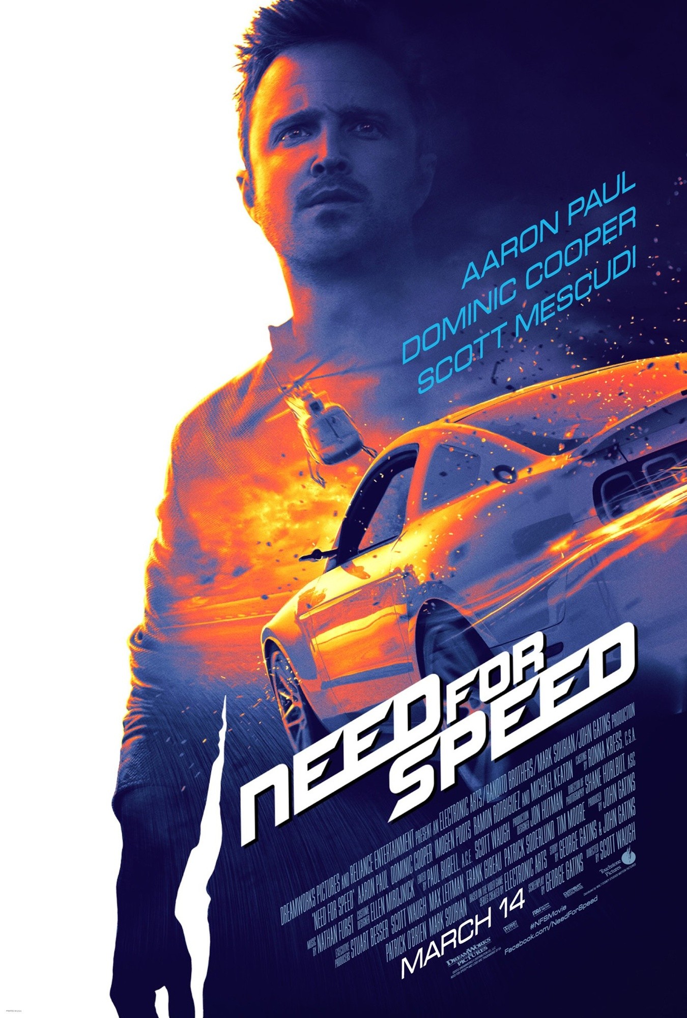 Poster of Walt Disney Pictures' Need for Speed (2014)