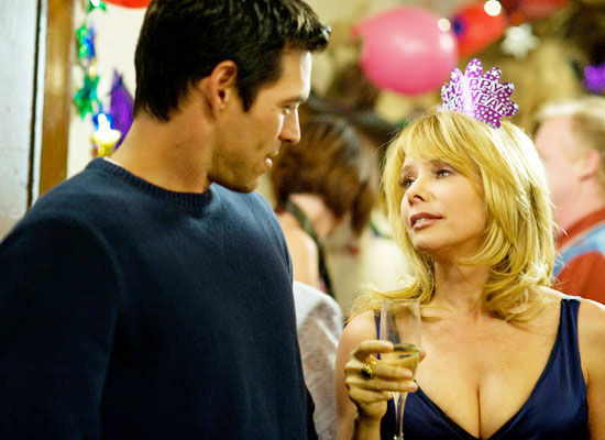 Eddie Cibrian stars as Nate Burns and Rosanna Arquette stars as Charlene Galligan in Lifetime Television's Northern Lights (2009)