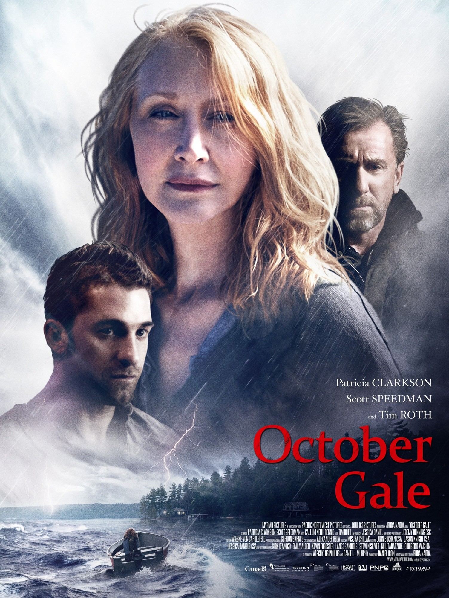 Poster of IFC Films' October Gale (2015)