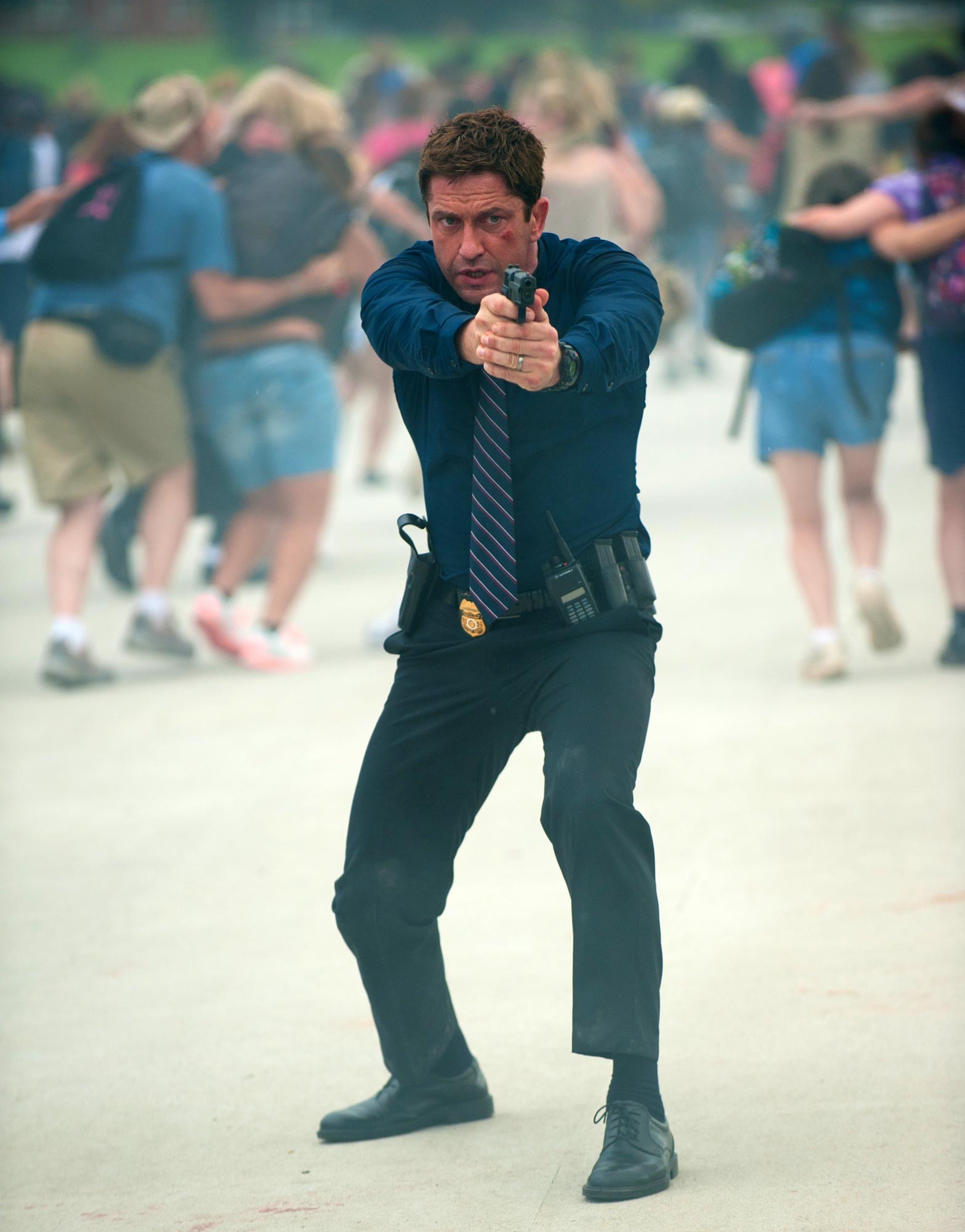 Gerard Butler stars as Mike Banning in FilmDistrict's Olympus Has Fallen (2013)