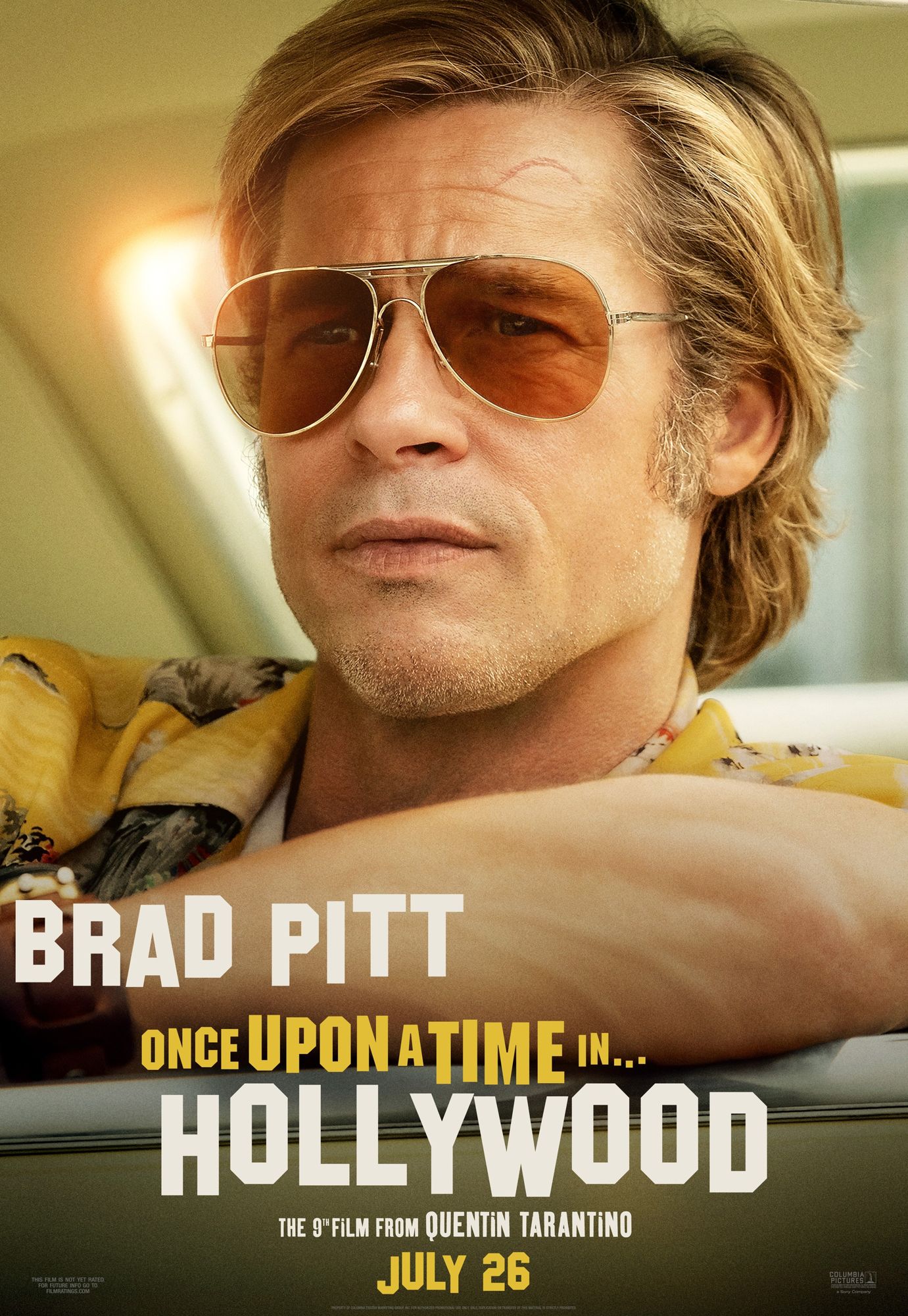 Poster of Sony Pictures' Once Upon a Time in Hollywood (2019)