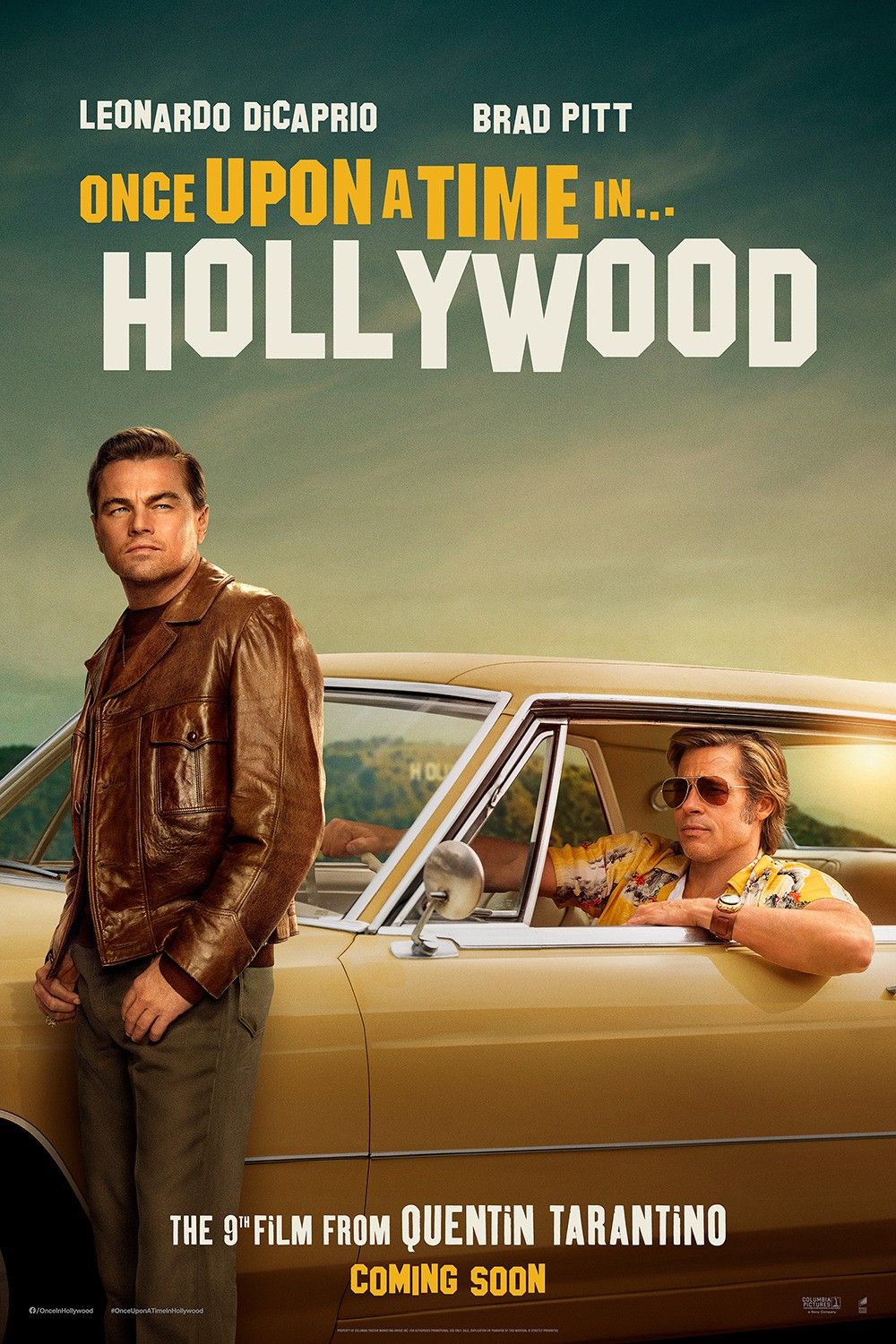 Poster of Sony Pictures' Once Upon a Time in Hollywood (2019)