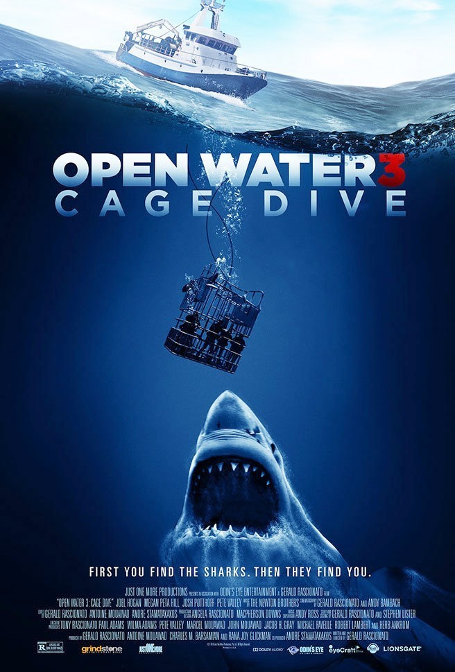 Poster of Grindstone Entertainment's Open Water 3: Cage Dive (2017)