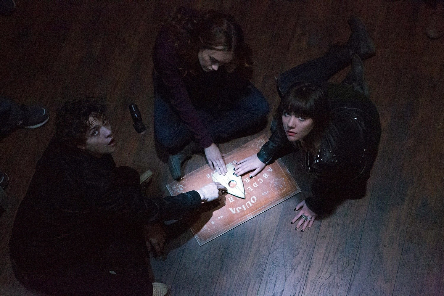 Douglas Smith, Ana Coto and Olivia Cooke in Universal Pictures' Ouija (2014)