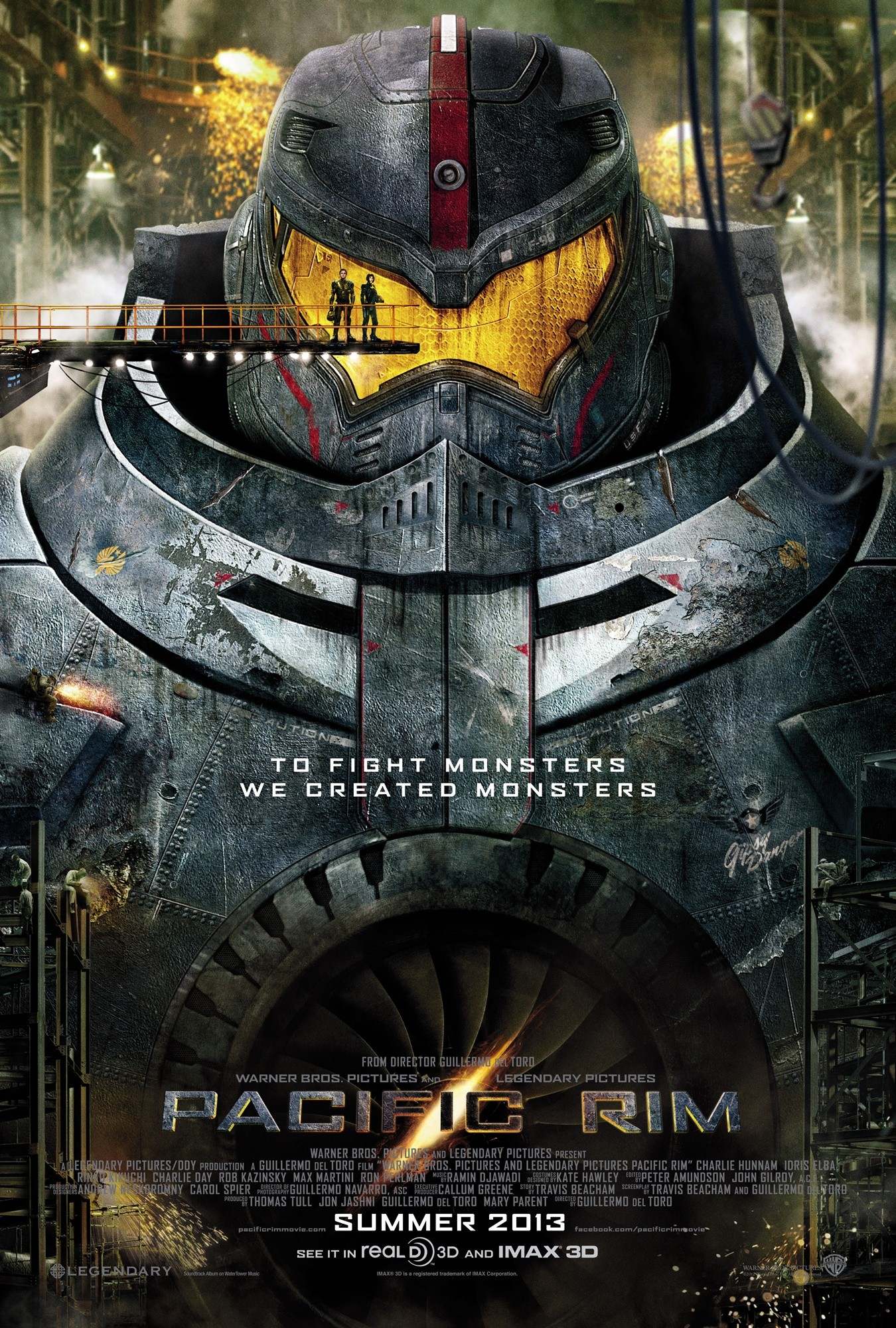 Poster of Warner Bros. Pictures' Pacific Rim (2013)