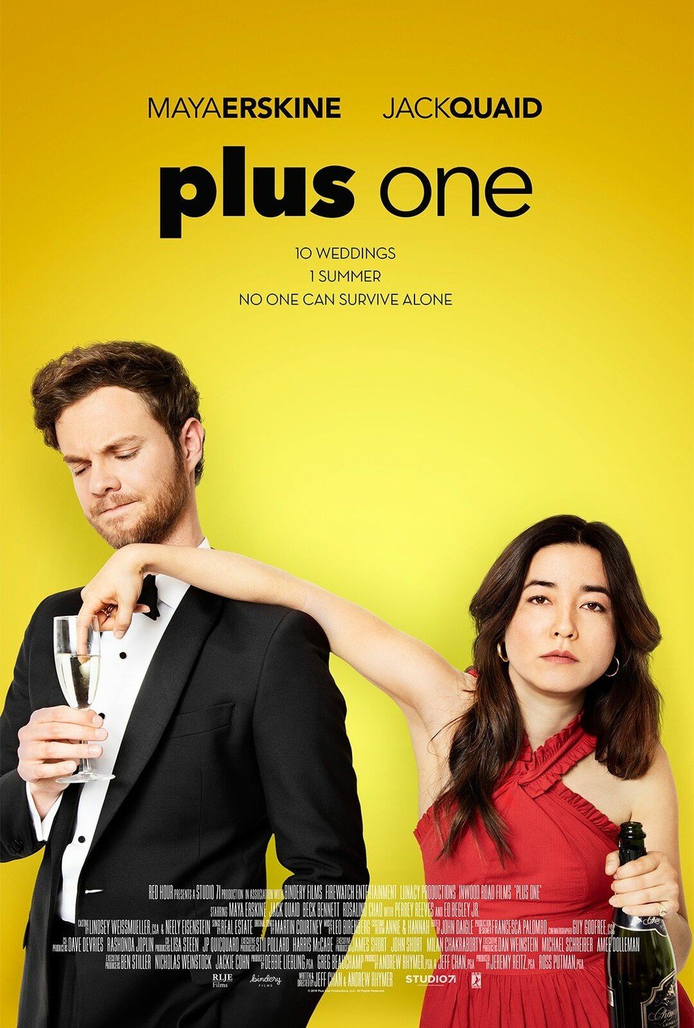 Poster of RLJE Films' Plus One (2019)