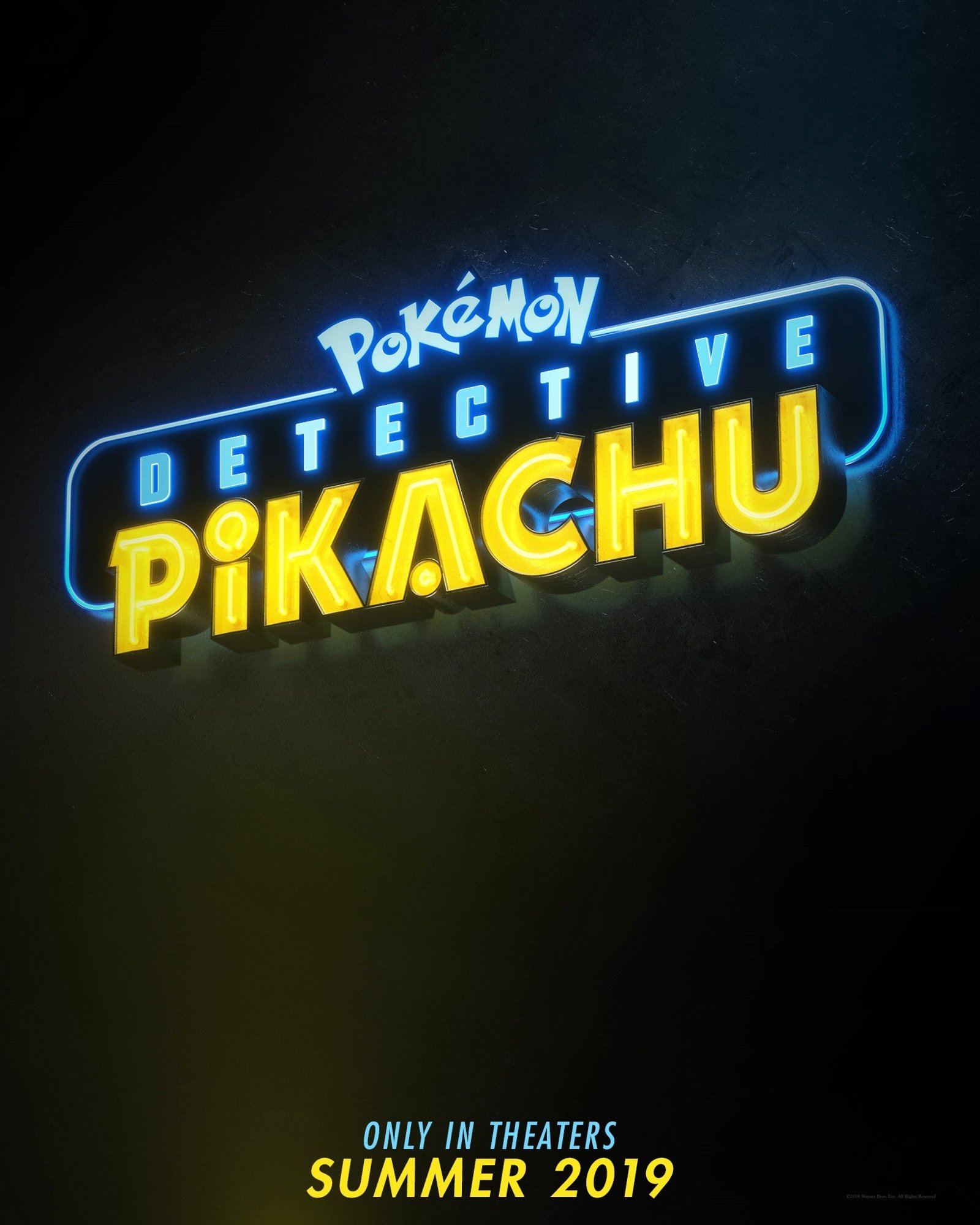 Poster of Warner Bros.'s Pokemon Detective Pikachu (2019)