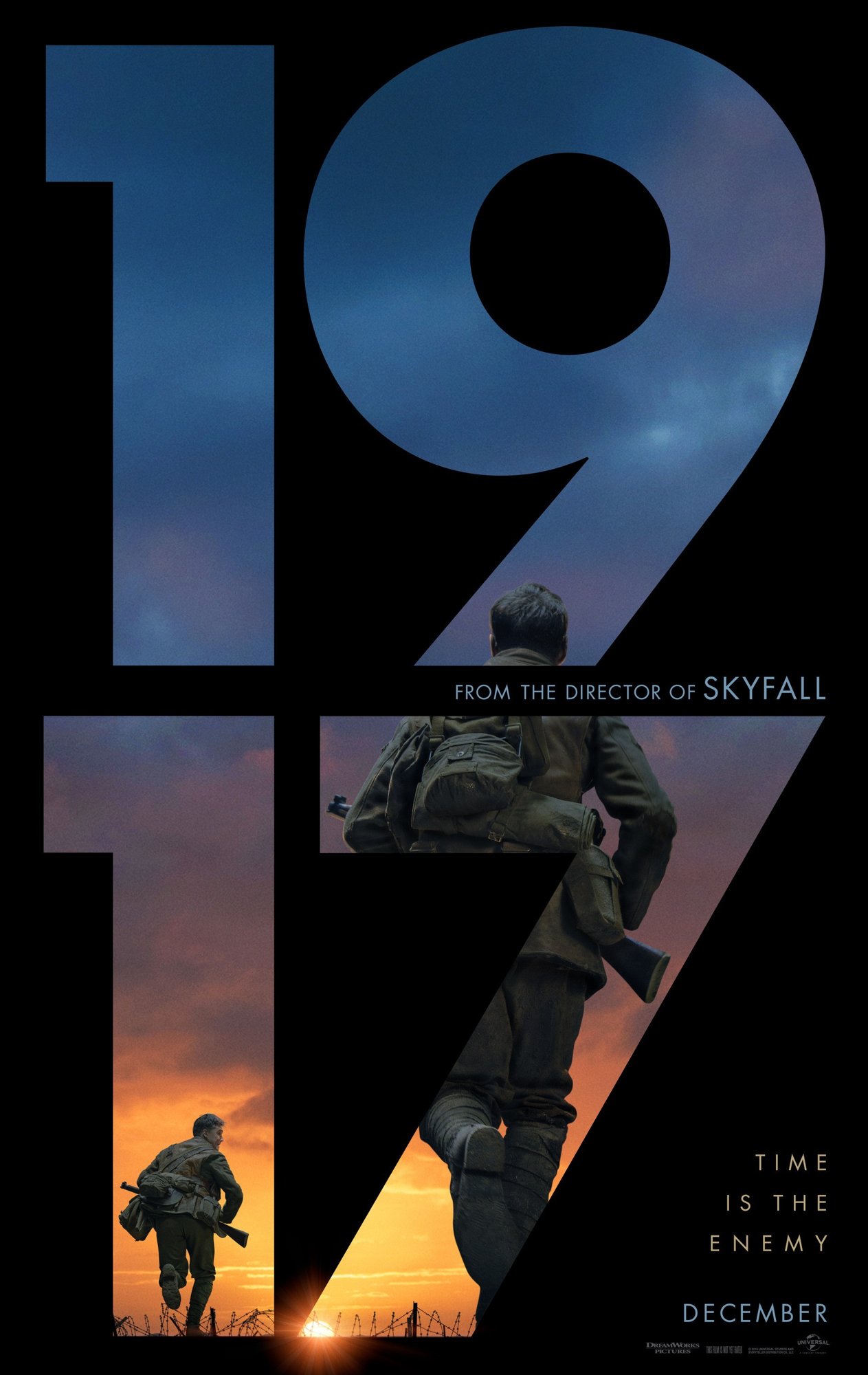 Poster of Universal Pictures' 1917 (2019)