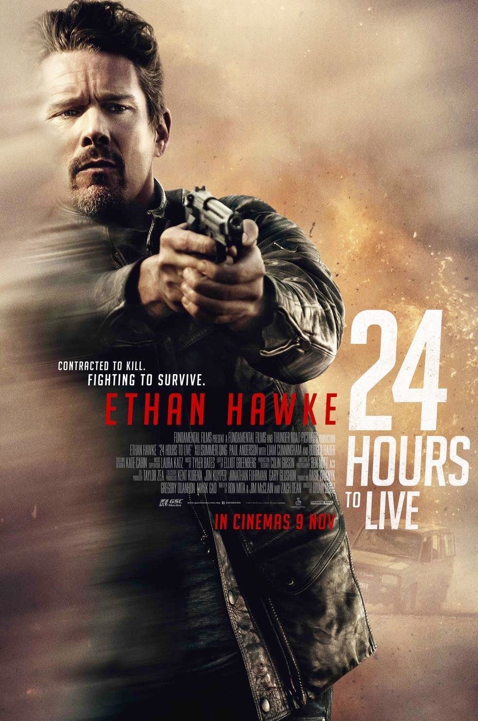 Poster of Saban Films' 24 Hours to Live (2017)