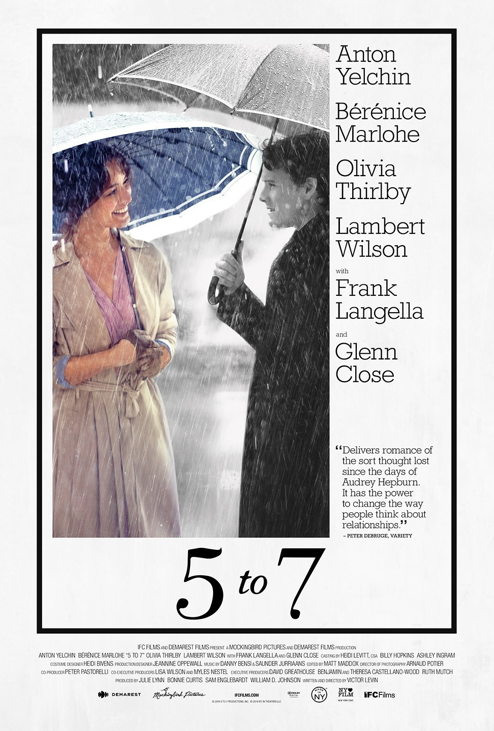 Poster of IFC Films' 5 to 7 (2015)