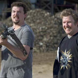 Danny McBride stars as Dwayne and Nick Swardson stars as Travis in Columbia Pictures' 30 Minutes or Less (2011)