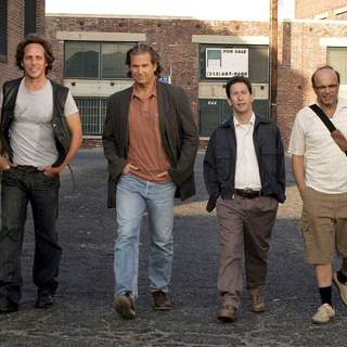 [L-R] Ted Danson, William Fichtner, Jeff Bridges, Tim Blake Nelson, Joe Pantoliano and Patrick Fugit in First Look Pictures' The Amateurs (2007)