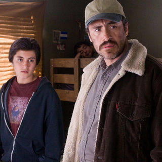 Jose Julian stars as Luis Riquelme and Demian Bichir stars as Carlos Riquelme in Summit Entertainment's A Better Life (2011)