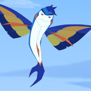 Kevin is a Flying Fish from Viva Pictures' Back to the Sea (2012)