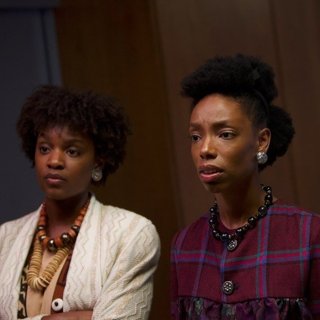 Elle Lorraine and Lena Waithe in Sight Unseen Pictures' Bad Hair (2020)