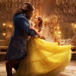 Dan Stevens stars as Beast and Emma Watson stars as Belle in Walt Disney Pictures' Beauty and the Beast (2017)