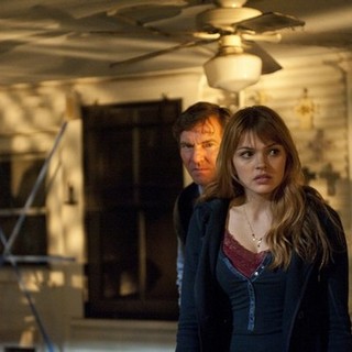 Dennis Quaid stars as Ely and Aimee Teegarden stars as Abby in Image Entertainment's Beneath the Darkness (2012)