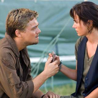 Leonardo DiCaprio and Jennifer Connelly in Warner Bros' Blood Diamond (2006)