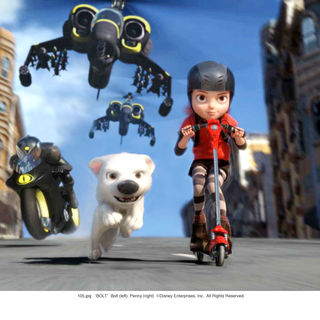 A scene from Walt Disney Pictures' Bolt (2008)