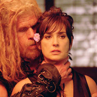 Ron Perlman stars as Nicola and Demi Moore stars as Alexandra in ARC Entertainment's Bunraku (2011)