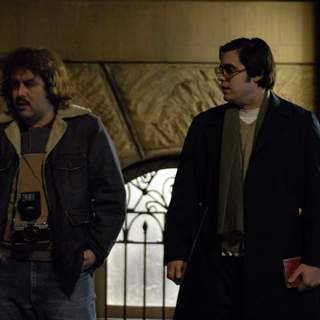 Judah Friedlander as Paul and Jared Leto as Mark David Chapman in Peace Arch Entertainment's Chapter 27 (2008)