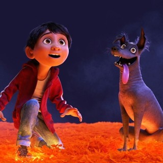 Miguel and Coco from Walt Disney Pictures' Coco (2017)
