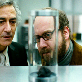 David Strathairn stars as Dr. Flintstein and Paul Giamatti stars as Paul in Journeyman Pictures' Cold Souls (2009)
