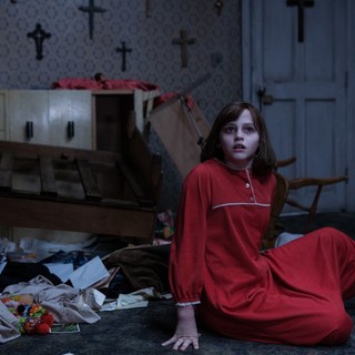 Madison Wolfe stars as Janet Hodgson in Warner Bros. Pictures' The Conjuring 2 (2016)