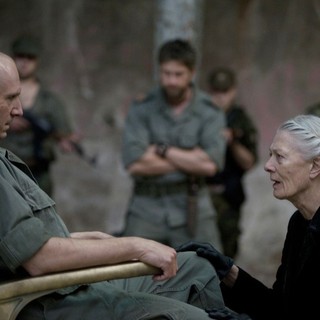 Ralph Fiennes stars as Caius Martius Coriolanus and Vanessa Redgrave stars as Volumnia in The Weinstein Company's Coriolanus (2012)