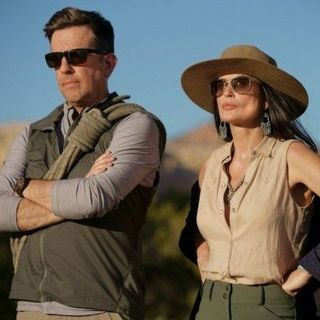 Ed Helms stars as Brandon and Demi Moore stars as Lucy in Screen Media Films' Corporate Animals (2019)