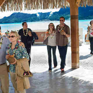 Jason Bateman, Kristen Bell, Jon Favreau, Malin Akerman, Vince Vaughn, Kristin Davis and Faizon Love in Universal Pictures' Couples Retreat (2009)
