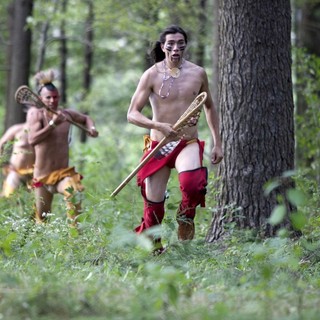 A scene from Freestyle Releasing's Crooked Arrows (2012). Photo credit by Kent Eanes.