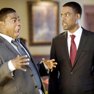 Tracy Morgan stars as Norman and Chris Rock stars as Aaron in Screen Gems' Death at a Funeral (2010)