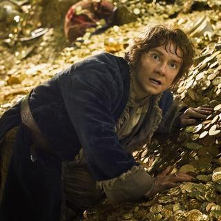 Martin Freeman stars as Bilbo Baggins in Warner Bros. Pictures' The Hobbit: The Desolation of Smaug (2013)