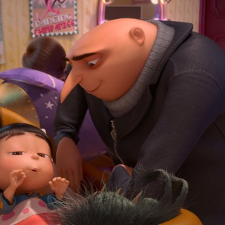 Agnes and Gru from Universal Pictures' Despicable Me 2 (2013)