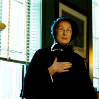 Meryl Streep stars as Sister Aloysius Beauvier in Miramax Films' Doubt (2008)