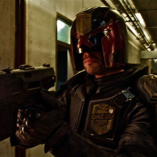 Karl Urban stars as Judge Dredd  in Lionsgate Films' Dredd (2012)