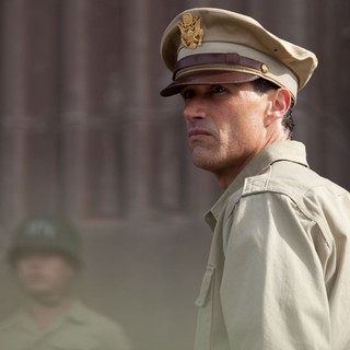 Matthew Fox stars as General Bonner Fellers in Roadside Attractions' Emperor (2013)