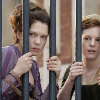 Julie-Marie Parmentier stars as Honorine and Lea Seydoux stars as Sidonie Laborde in Cohen Media Group's Farewell, My Queen (2012)