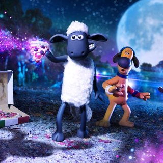 Shaun, Bitzer and Timmy from Lionsgate Films' Shaun the Sheep Movie: Farmageddon (2019)