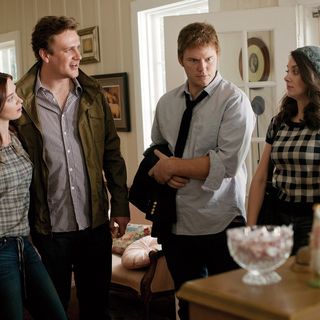 Emily Blunt, Jason Segel, Chris Pratt and Alison Brie in Universal Pictures' The Five-Year Engagement (2012)